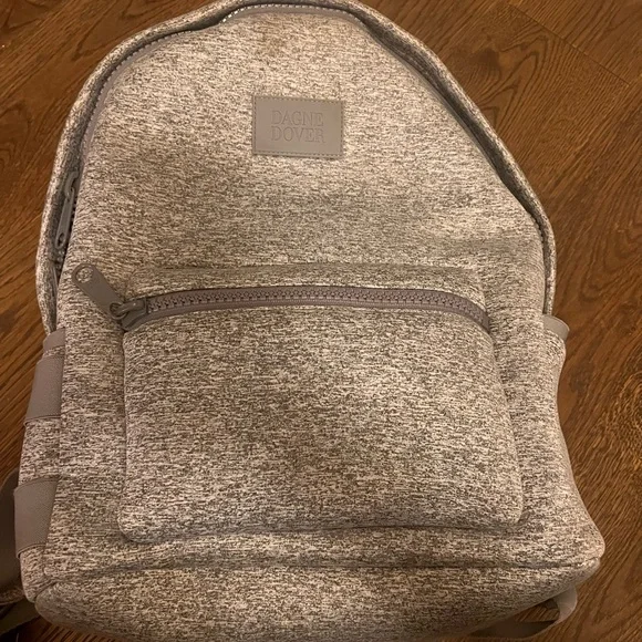 Dagne Dover Dakota Neoprene Large Backpack in Heather Grey - Picture 2 of 2